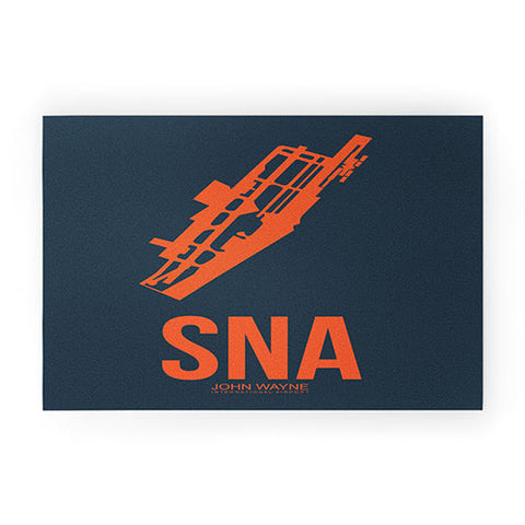 Naxart SNA Orange County Poster Welcome Mat