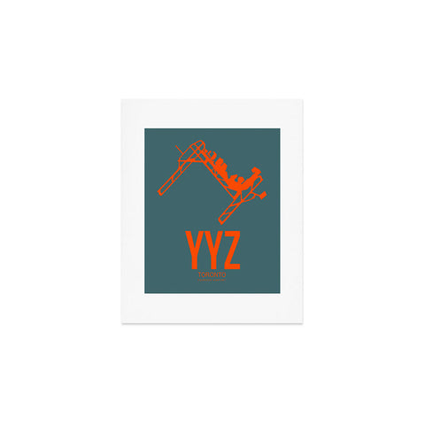 Naxart YYZ Toronto Poster 1 Art Print