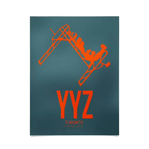 Naxart YYZ Toronto Poster 1 Poster