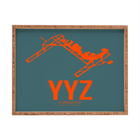 Naxart YYZ Toronto Poster 1 Rectangular Tray