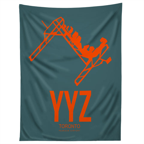 Naxart YYZ Toronto Poster 1 Tapestry
