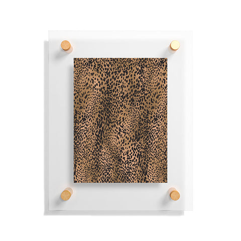 Nelvis Valenzuela Classic leopard by Nelvis Valenzuela Floating Acrylic Print