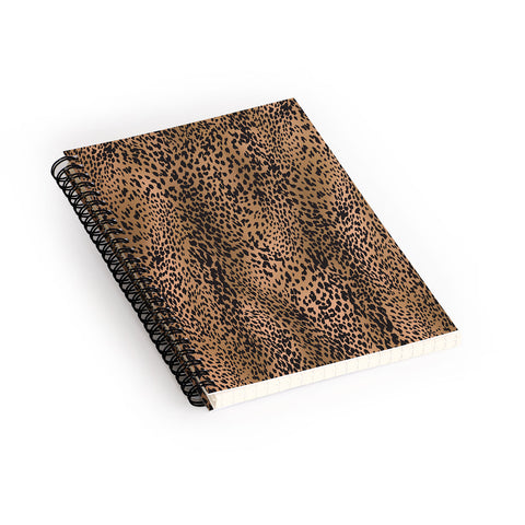 Nelvis Valenzuela Classic leopard by Nelvis Valenzuela Spiral Notebook