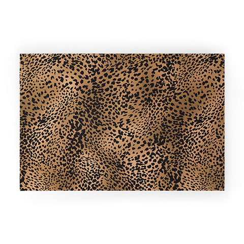 Nelvis Valenzuela Classic leopard by Nelvis Valenzuela Welcome Mat