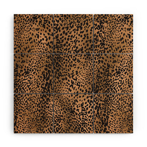 Nelvis Valenzuela Classic leopard by Nelvis Valenzuela Wood Wall Mural
