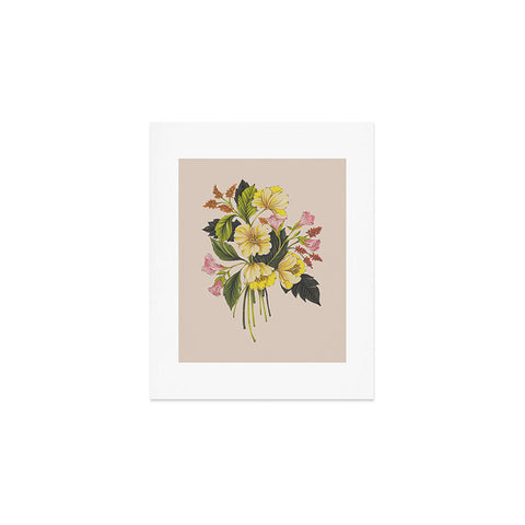 Nelvis Valenzuela Yellow Flower bunch Art Print
