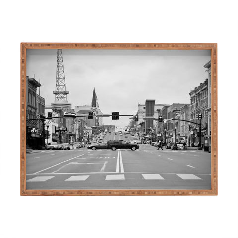 Nicholson Photography Up Broadway Nashville Rectangular Tray