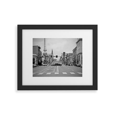 Nicholson Photography Up Broadway Nashville Framed Art Print
