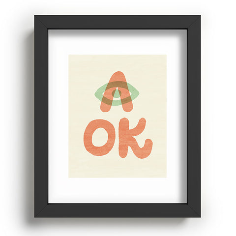 Nick Nelson A OK Recessed Framing Rectangle