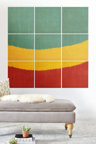 Nick Nelson Abbreviation Wood Wall Mural