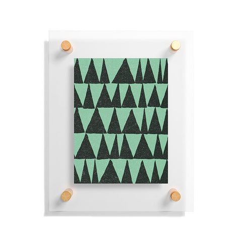 Nick Nelson Analogous Shapes 1 Floating Acrylic Print