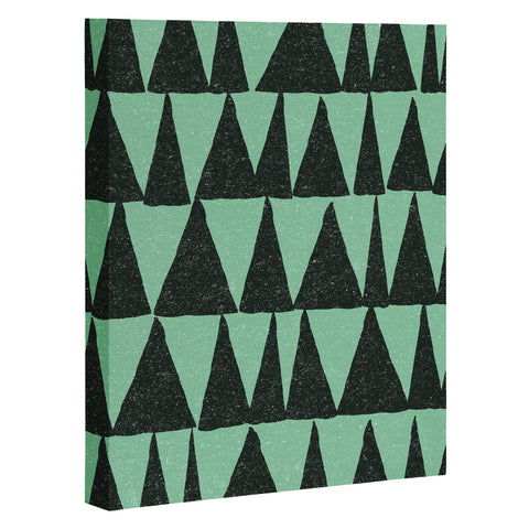 Nick Nelson Analogous Shapes 1 Art Canvas