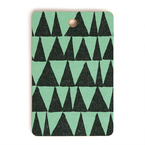 Nick Nelson Analogous Shapes 1 Cutting Board Rectangle