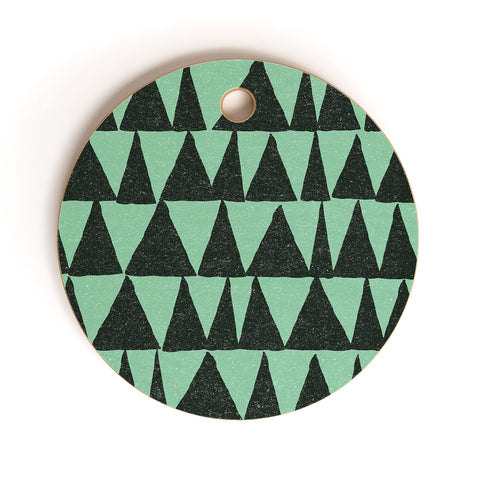 Nick Nelson Analogous Shapes 1 Cutting Board Round