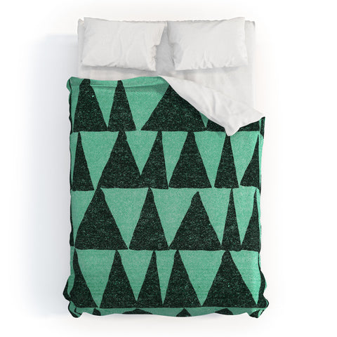 Nick Nelson Analogous Shapes 1 Duvet Cover