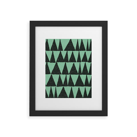 Nick Nelson Analogous Shapes 1 Framed Art Print