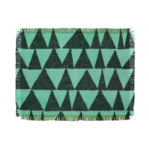 Nick Nelson Analogous Shapes 1 Throw Blanket