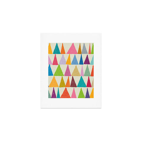Nick Nelson Analogous Shapes In Bloom Art Print