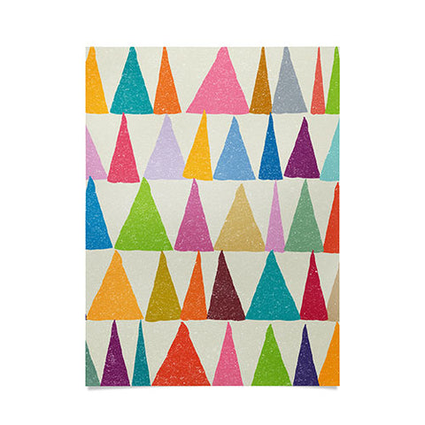 Nick Nelson Analogous Shapes In Bloom Poster