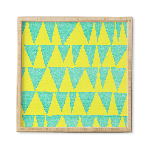 Nick Nelson Analogous Shapes With Gold Framed Wall Art