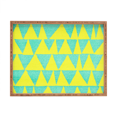 Nick Nelson Analogous Shapes With Gold Rectangular Tray