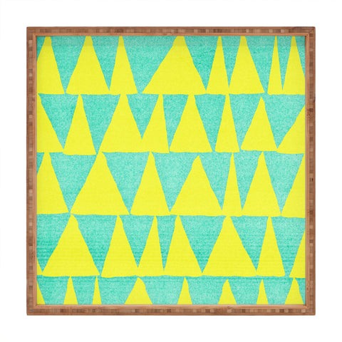 Nick Nelson Analogous Shapes With Gold Square Tray