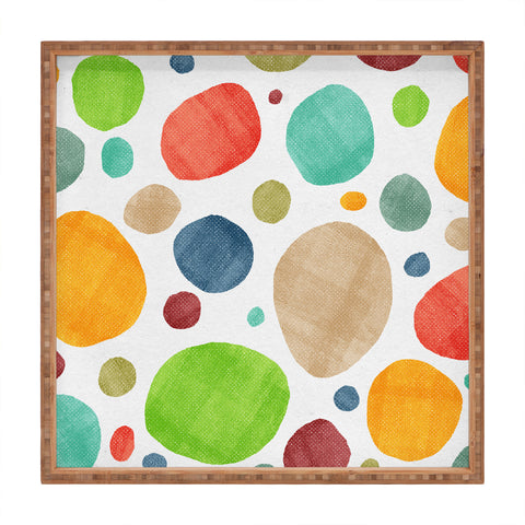 Nick Nelson Bursts Square Tray