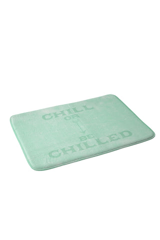 Nick Nelson Chill Or Be Chilled Memory Foam Bath Mat