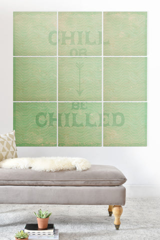Nick Nelson Chill Or Be Chilled Wood Wall Mural