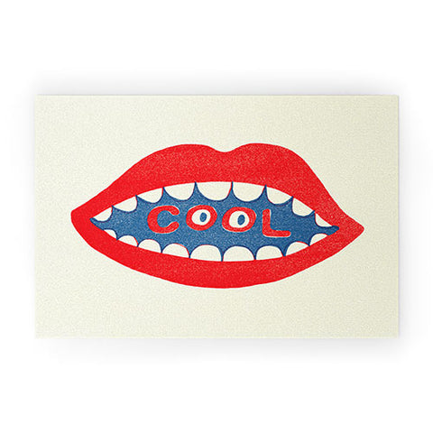 Nick Nelson COOL MOUTH Welcome Mat