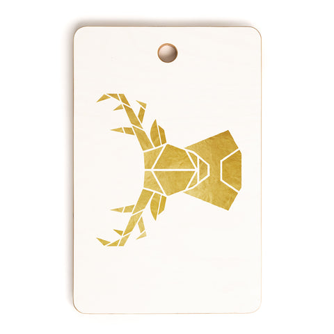Nick Nelson Deer Symmetry Cutting Board Rectangle