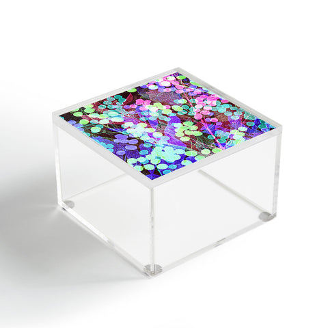 Nick Nelson Dots And Leaves Acrylic Box