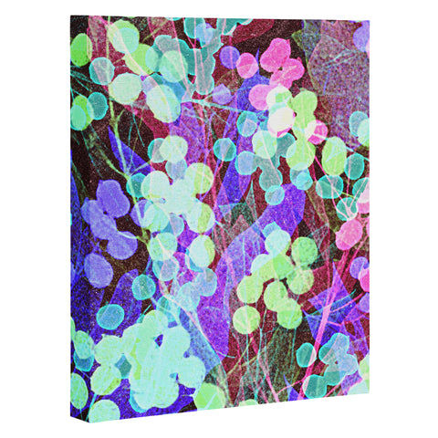 Nick Nelson Dots And Leaves Art Canvas