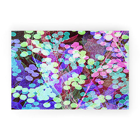 Nick Nelson Dots And Leaves Welcome Mat