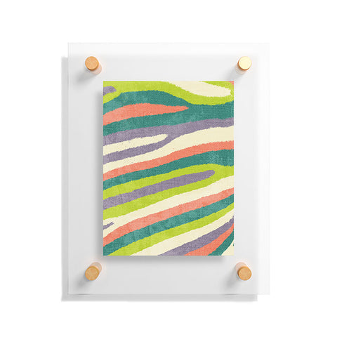 Nick Nelson Fruit Stripes Floating Acrylic Print