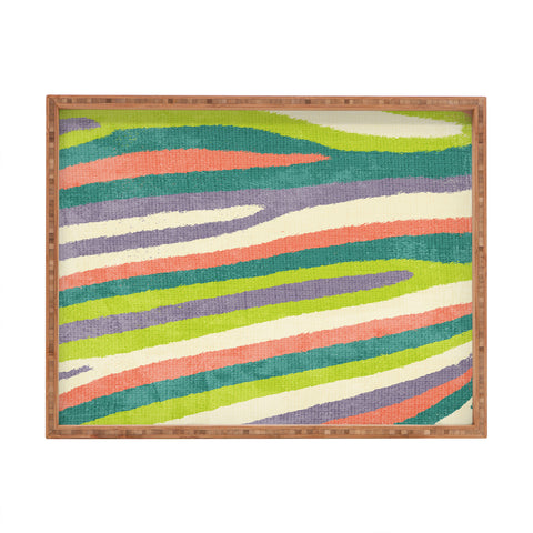 Nick Nelson Fruit Stripes Rectangular Tray