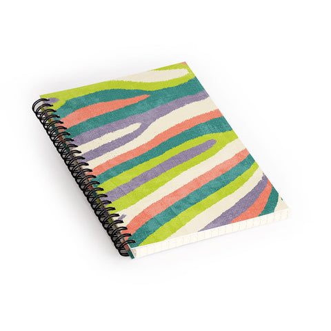 Nick Nelson Fruit Stripes Spiral Notebook