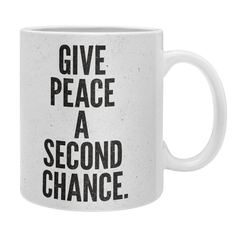 Nick Nelson Give Peace A Second Chance Coffee Mug