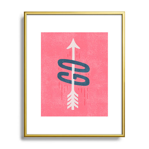 Nick Nelson Go Metal Framed Art Print