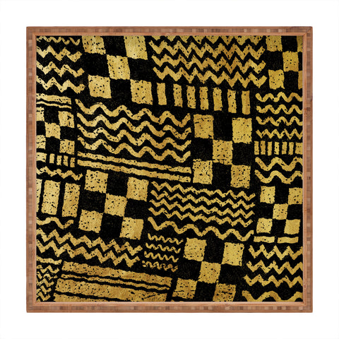 Nick Nelson Gold Fuse Square Tray