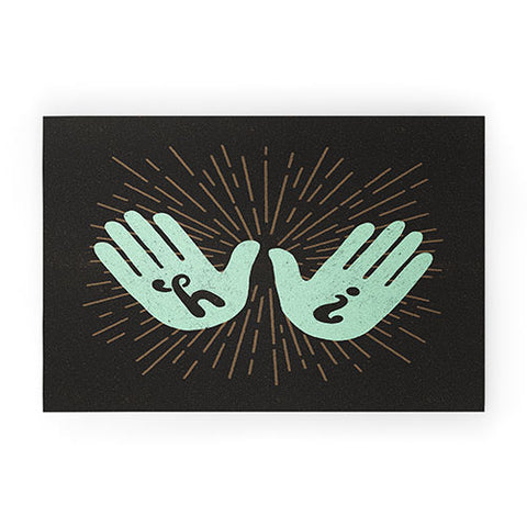 Nick Nelson Hi Fives Welcome Mat