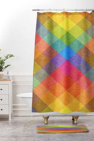 Nick Nelson Hysteria En La Primavera Shower Curtain And Mat