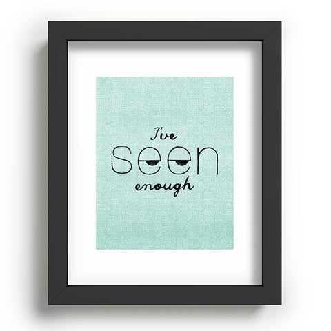 Nick Nelson Ive Seen Enough 1 Recessed Framing Rectangle