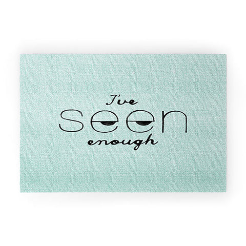 Nick Nelson Ive Seen Enough 1 Welcome Mat