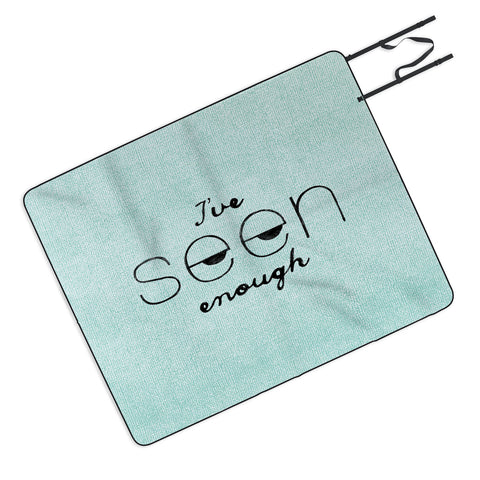 Nick Nelson Ive Seen Enough 1 Picnic Blanket