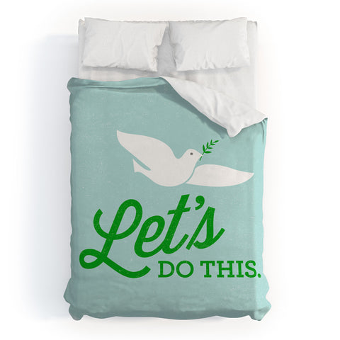 Nick Nelson Lets Do This Duvet Cover