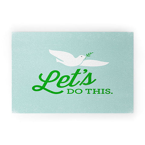 Nick Nelson Lets Do This Welcome Mat