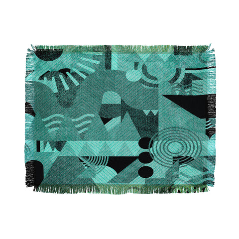 Nick Nelson Lost Frequencies In Mint Throw Blanket