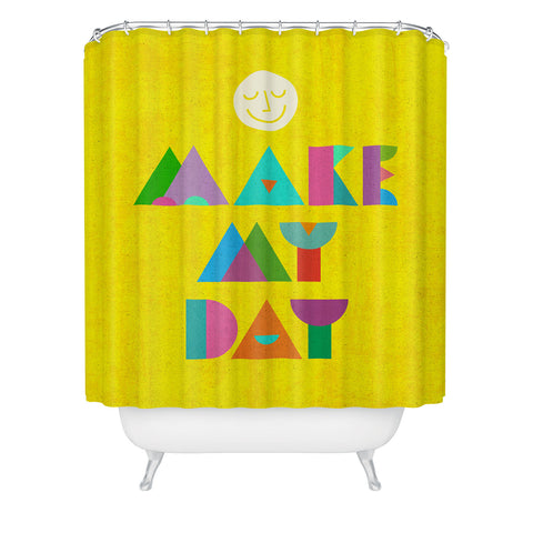 Nick Nelson Make My Day Shower Curtain
