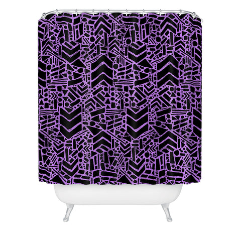 Nick Nelson Microcosm Orchid Shower Curtain